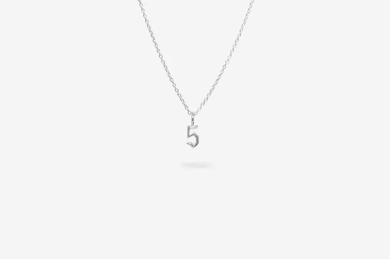 Bestselling Jewelry Now On Sale – Elevate Your Look IX Lucky Number 5 Pendant