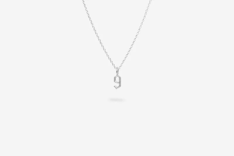 Exclusive Online Discounts On Stylish Jewelry IX Lucky Number 9 Pendant