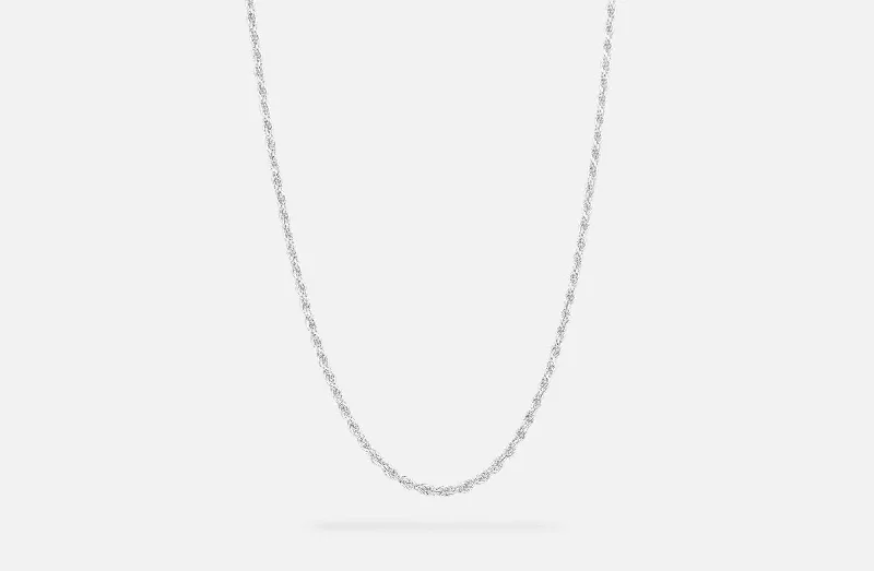 Trendy Minimalist Jewelry For Everyday Wear IX Rope Necklace