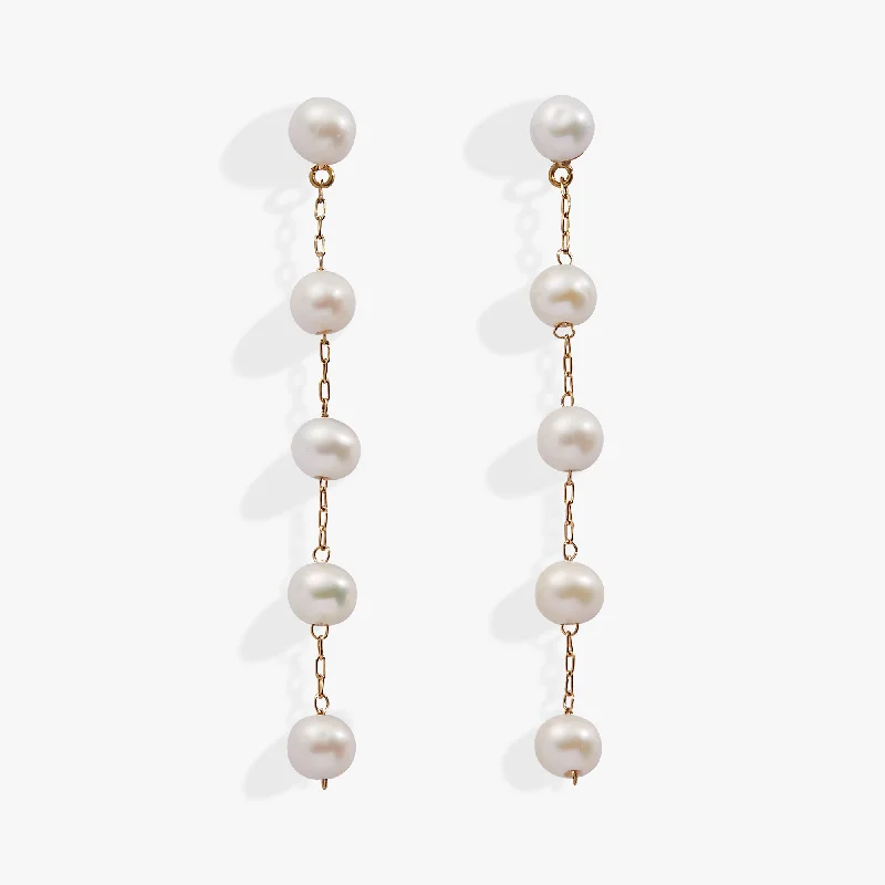 Final Call For Exquisite Jewelry At Reduced Rates Freshwater Pearl Drop Earrings