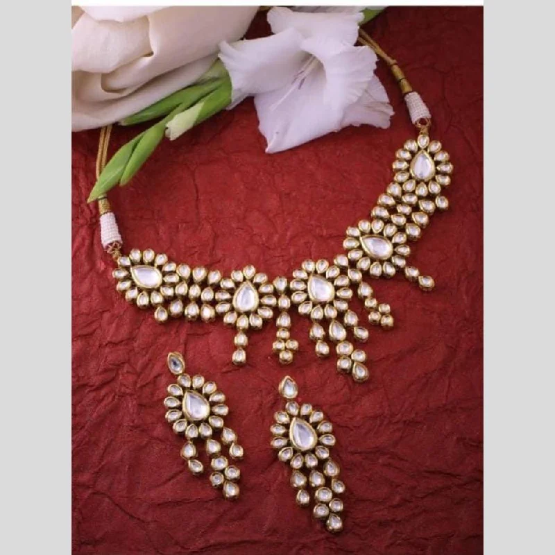 Make Every Moment Shine – Jewelry Discounts Available FS Collection Gold Plated Kundan Stone Necklace Set Make Every Moment Shine – Jewelry Discounts Available FS Collection Gold Plated Kundan Stone Necklace Set