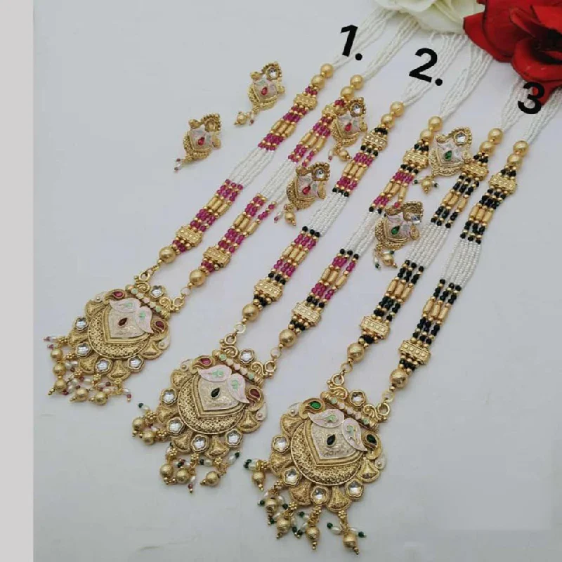 Seasonal Jewelry Sale – Upgrade Your Style Today FS Collection Gold Plated Long Necklace Set (1 Piece Only Assorted Design) Seasonal Jewelry Sale – Upgrade Your Style Today FS Collection Gold Plated Long Necklace Set (1 Piece Only Assorted Design)
