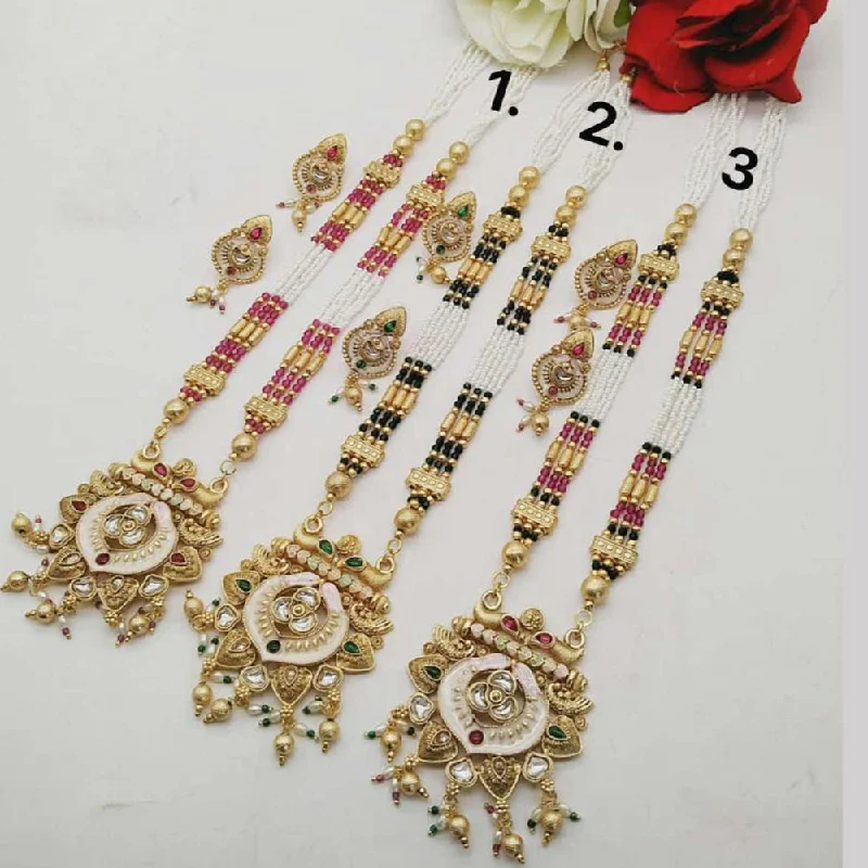 Luxury Jewelry Sale – Elegant Styles At Unbeatable Prices FS Collection Gold Plated Long Necklace Set (1 Piece Only Assorted Design) Luxury Jewelry Sale – Elegant Styles At Unbeatable Prices FS Collection Gold Plated Long Necklace Set (1 Piece Only Assorted Design)