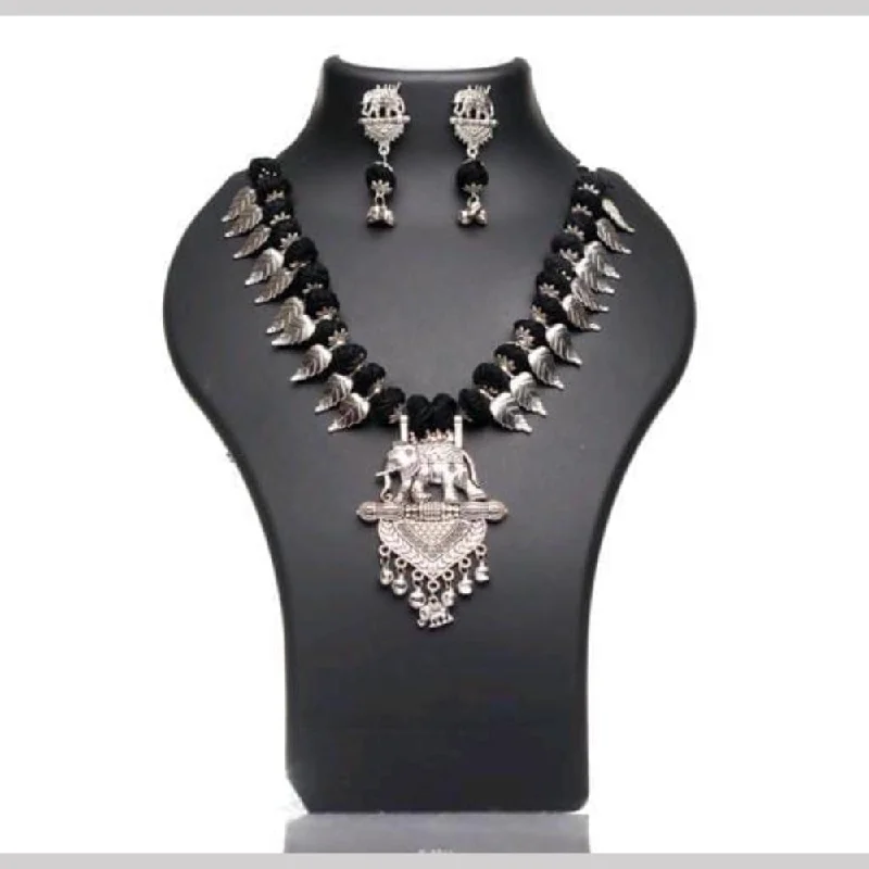 Jewelry Clearance Event – Stock Up Before It's Over FS Collection Oxidised Plated Necklace Set Jewelry Clearance Event – Stock Up Before It's Over FS Collection Oxidised Plated Necklace Set