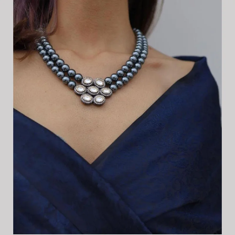 Unlock Unbeatable Jewelry Deals Before They’Re Gone FS Collection Silver Plated Beads Necklace Set Unlock Unbeatable Jewelry Deals Before They’Re Gone FS Collection Silver Plated Beads Necklace Set