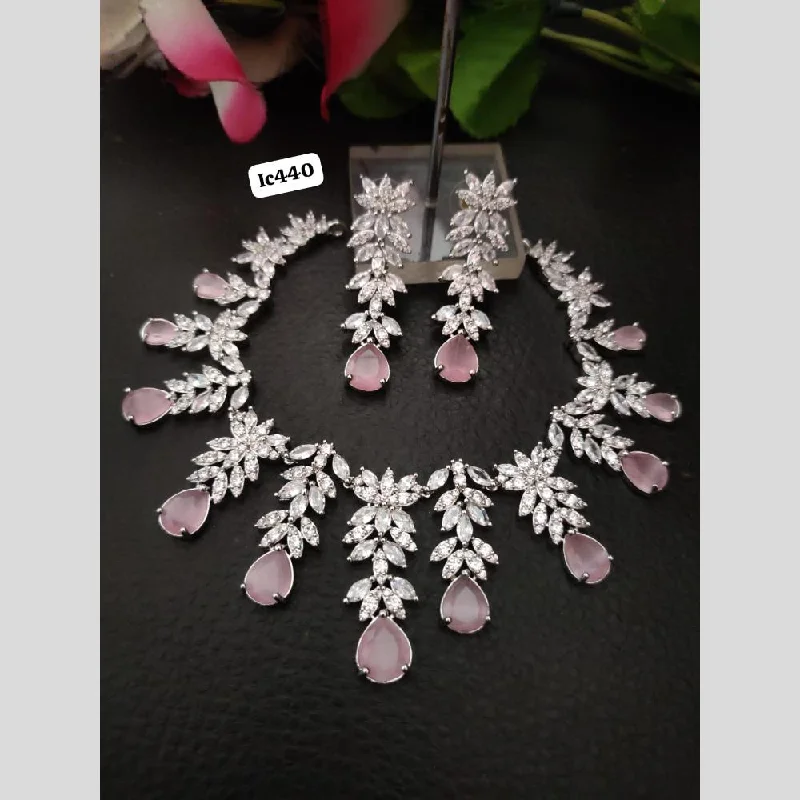 Exclusive Gemstone Jewelry Markdowns – Shop Now FS Collection Silver Plated Crystal Stone And American Diamiond Necklace Set Exclusive Gemstone Jewelry Markdowns – Shop Now FS Collection Silver Plated Crystal Stone And American Diamiond Necklace Set
