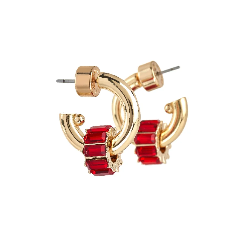 Timeless Elegance, Temporary Discounts – Act Fast Gold Post Hoop Earrings