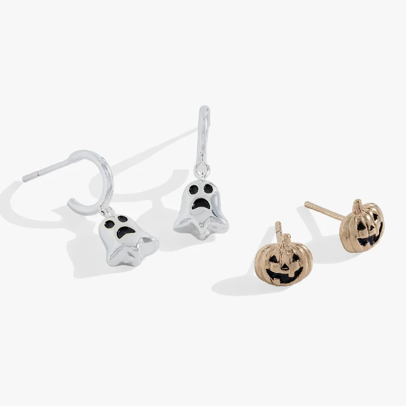 Celebrate With Sparkle – Jewelry Sale Now Live Ghost and Pumpkin Earring Set