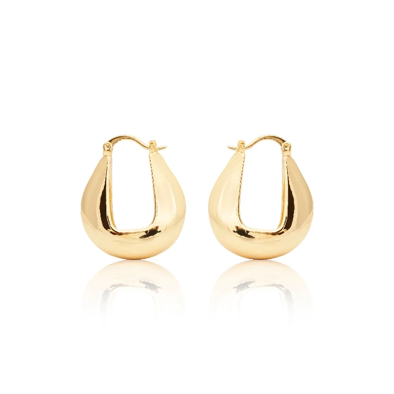 Timeless Jewelry Styles At Wallet-Friendly Prices "U" Huggie Pierced Earrings
