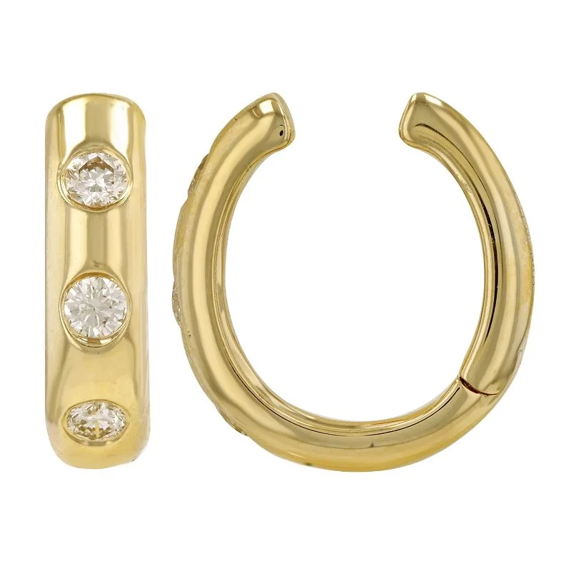 Exclusive Jewelry Offers – Shine For Less Inlay Diamond Ear Cuff