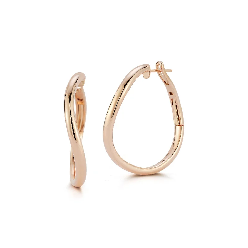 Affordable Elegance – Special Jewelry Sale Now Live JULIAN 18K GOLD CURVED HOOP EARRINGS