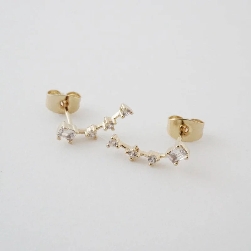 Shop Trending Jewelry With Exclusive Savings Little Dipper Crawler Studs