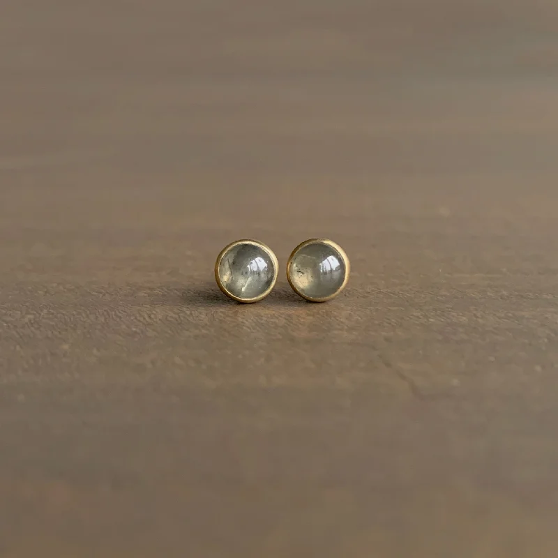 Your Dream Jewelry At Dream Prices Warm Grey Diamond Cabochon Studs