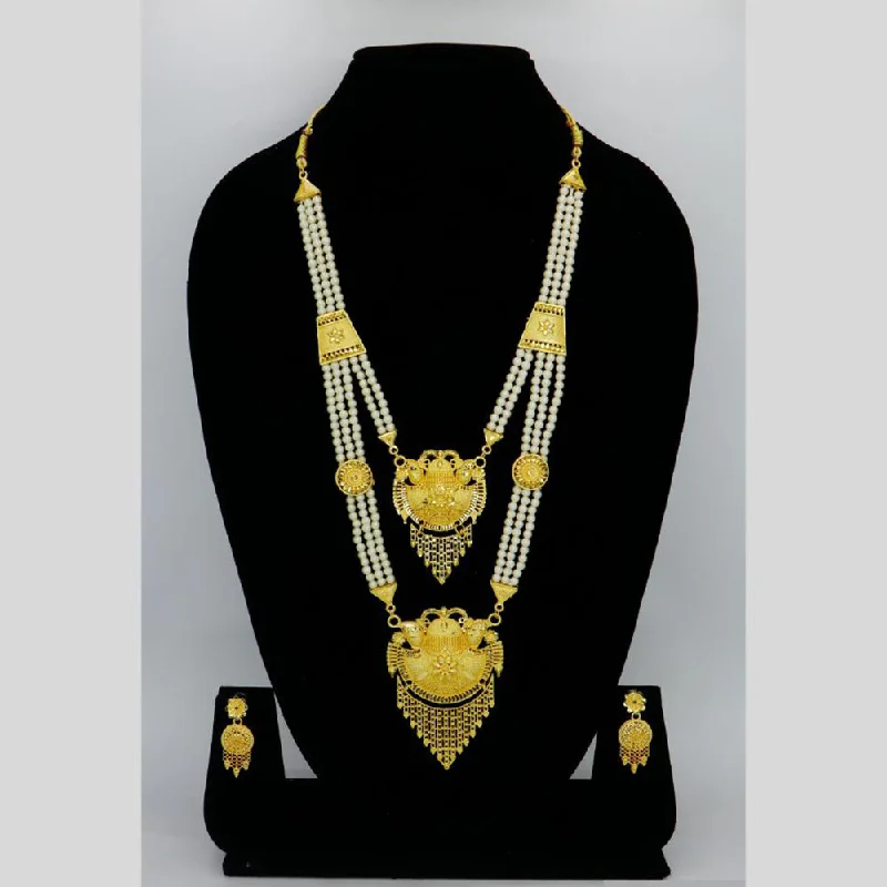 Exclusive Jewelry Discounts – Shop Now For Savings Mahavir Dye Gold Pearl Long Necklace Set Exclusive Jewelry Discounts – Shop Now For Savings Mahavir Dye Gold Pearl Long Necklace Set