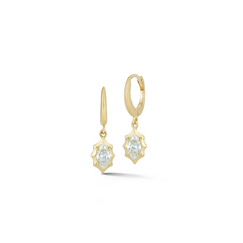 Premium Jewelry Now Available At Special Discounts Maverick Huggie Drop Earrings