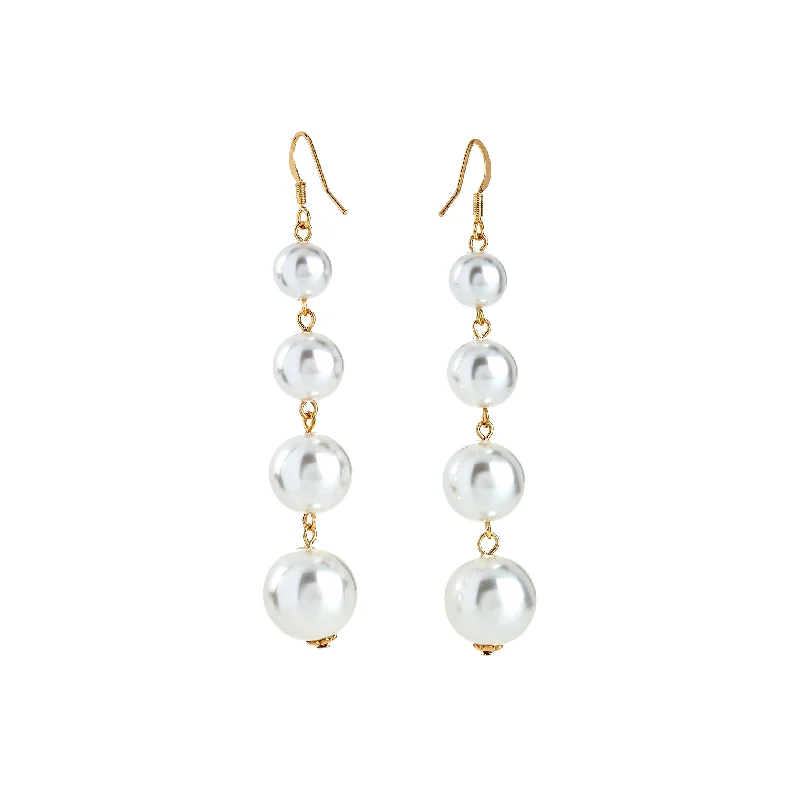 Personalized Jewelry Sale – Meaningful Gifts At Great Prices Pearl Drop Fish Hook Earrings