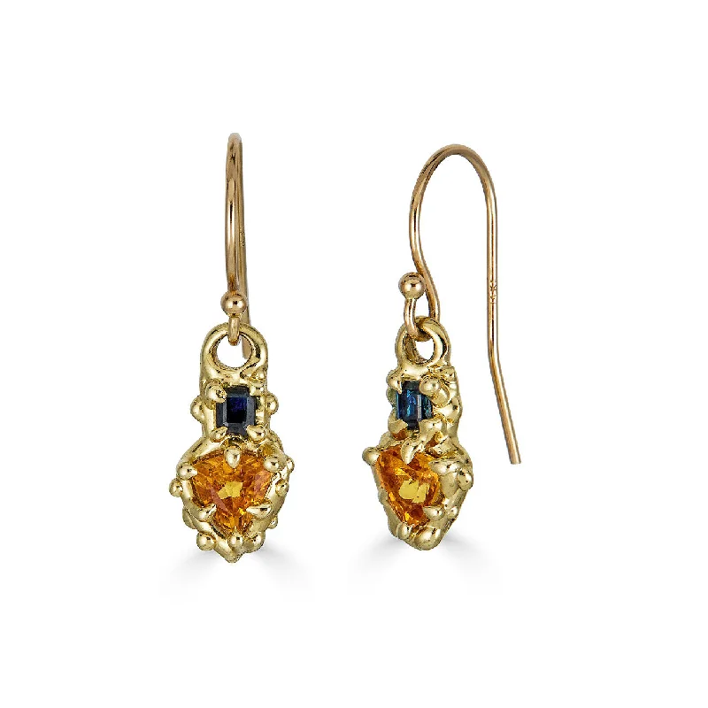 Jewelry Flash Sale – Stylish Designs At Unbeatable Rates Sapphire Duo Dangles, 14k
