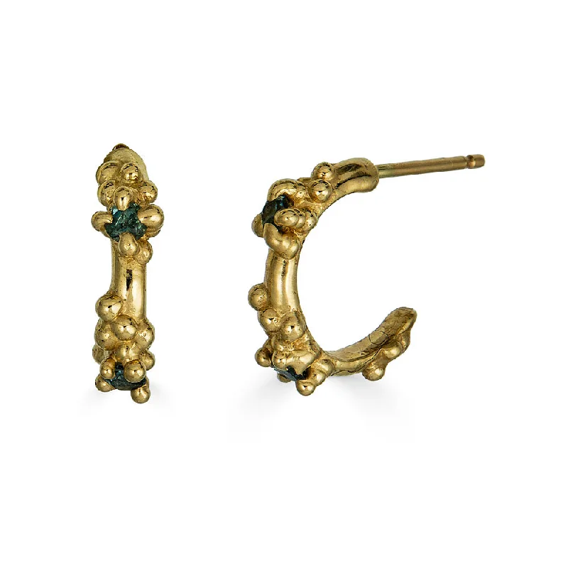 Buy More, Save More On Stunning Jewelry Pieces Sapphire Froth Hoops, 14k