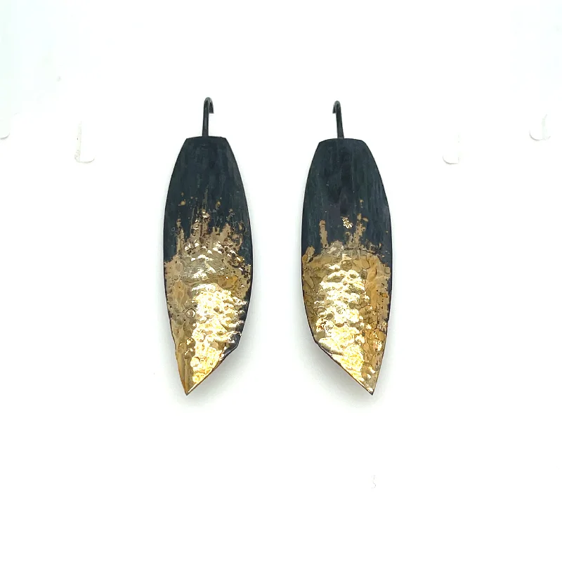 Shop Stylish Jewelry Now And Save Big Scudo D'Oro - Angled Golden Shield Earrings