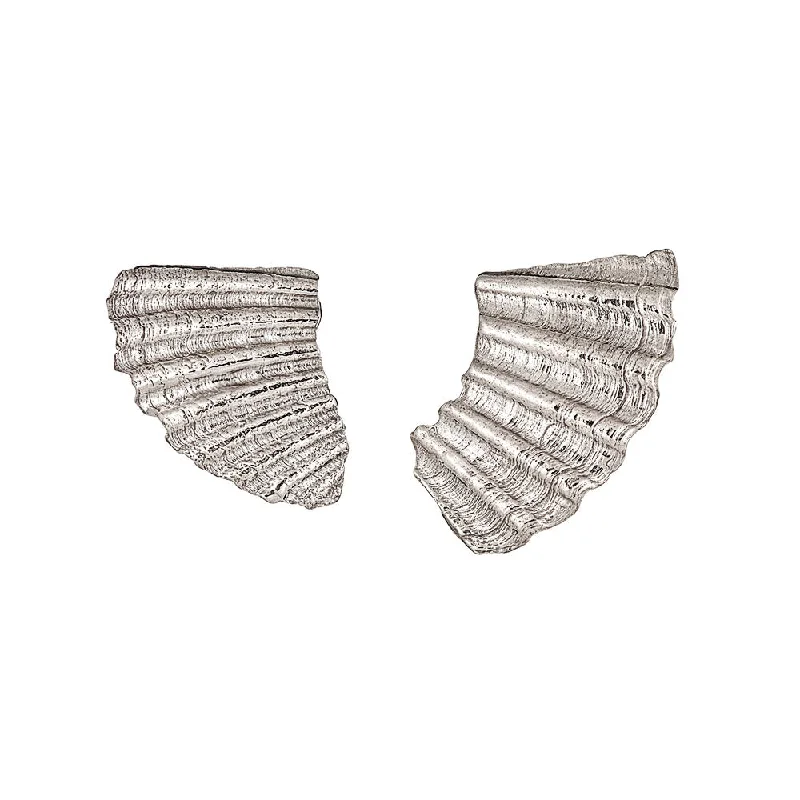Bestselling Jewelry Now On Sale – Elevate Your Look Sea Shard Large Earrings, Silver