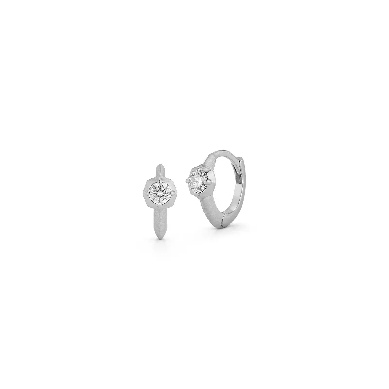 18K White Gold