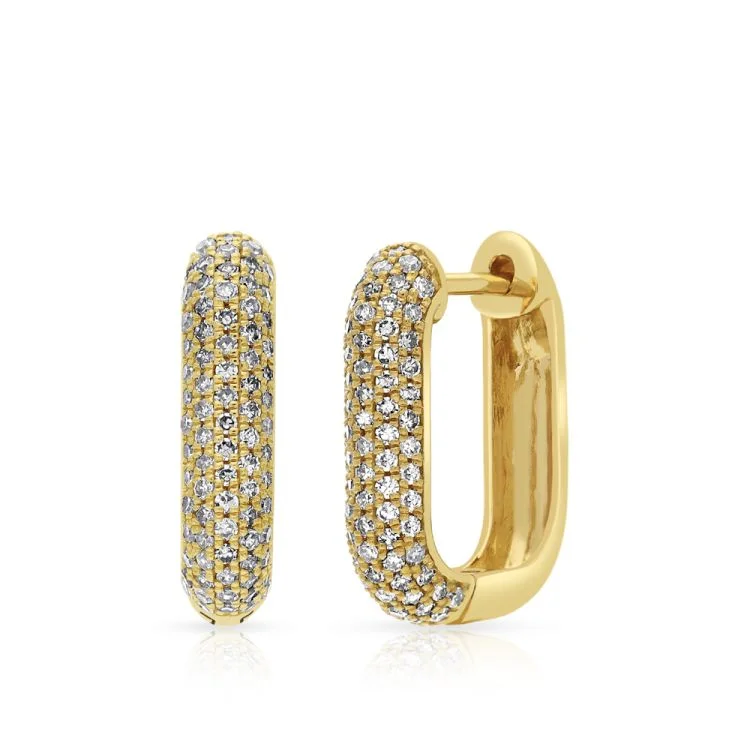 Sparkle On A Budget – Fine Jewelry For Less Small Domed Pave Huggies