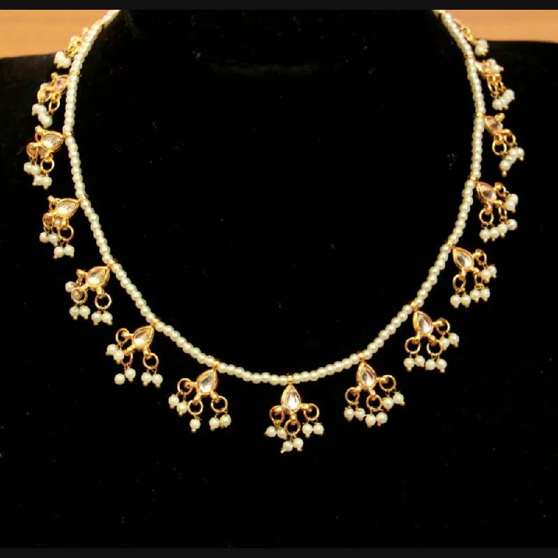 Seasonal Jewelry Sale – Upgrade Your Collection SNERA Gold Plated Kundan Stone And Pearl Necklace Set Seasonal Jewelry Sale – Upgrade Your Collection SNERA Gold Plated Kundan Stone And Pearl Necklace Set