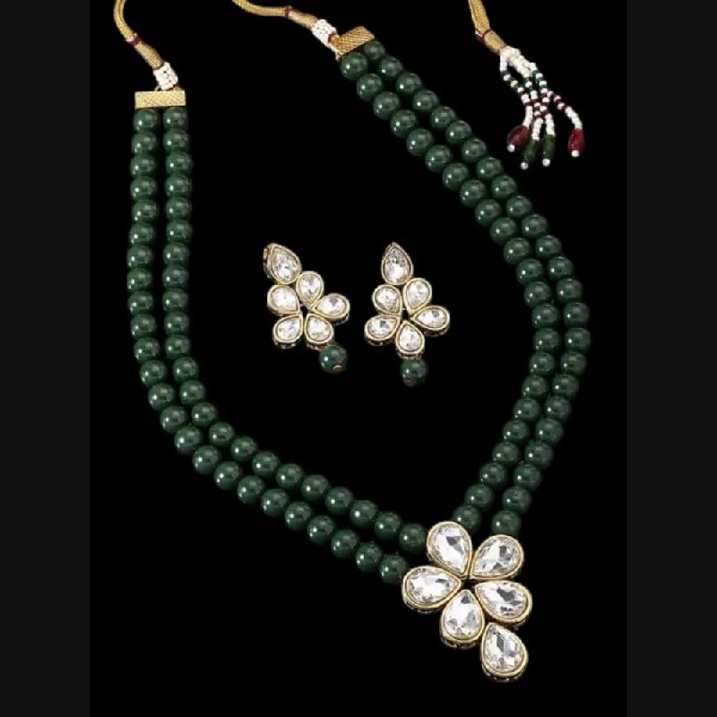 Exclusive Jewelry Sale – Limited-Time Discounts SNERA Gold Plated Kundan Stone & Beads Necklace Set Exclusive Jewelry Sale – Limited-Time Discounts SNERA Gold Plated Kundan Stone & Beads Necklace Set