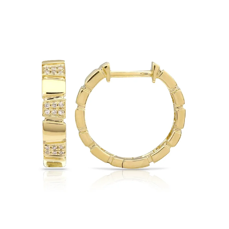 Bestselling Jewelry Now On Sale – Elevate Your Look Solid Bold Diamond Hoops