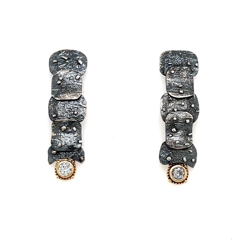 Grab Your Favorite Jewelry At The Lowest Prices Orecchini Maculati - Earrings with CZ's