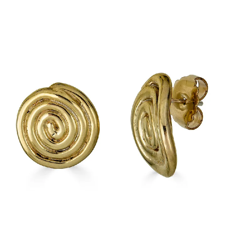Sparkle More For Less – Jewelry Sale Happening Now Spiral Oyster Studs