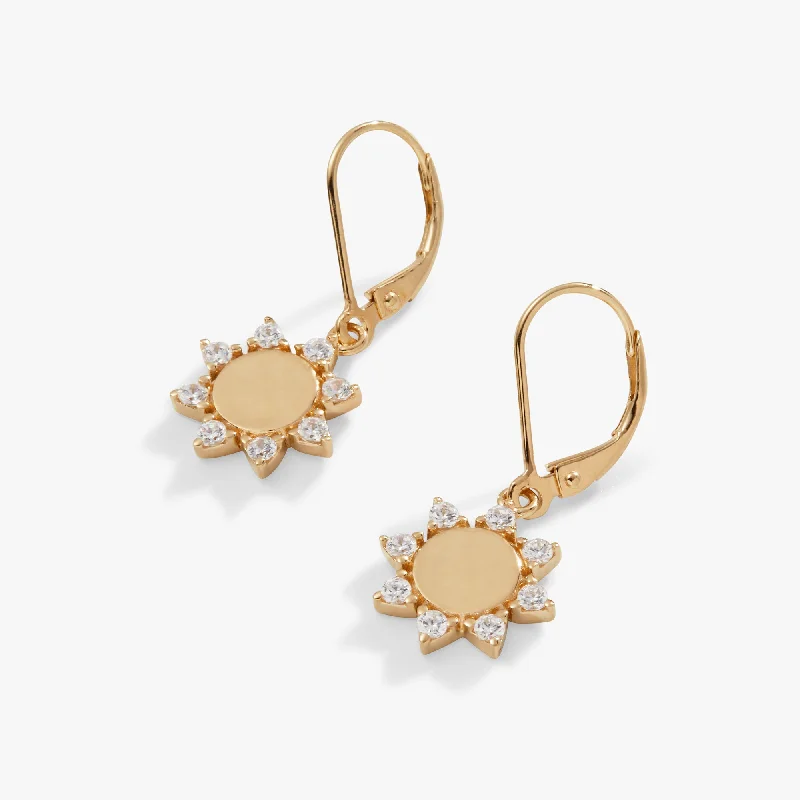 Best-Selling Jewelry Now Available At Special Deals Sun Lever Back Earrings