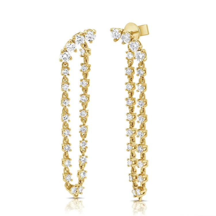 Get The Sparkle You Love At Prices You Adore Tennis Diamond Earrings