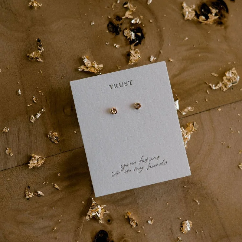 Exclusive Jewelry Sale – Shine For Less Trust Earring Studs