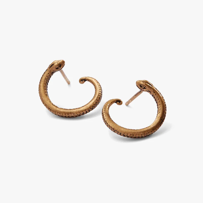 Jewelry Flash Sale – Stylish Designs At Unbeatable Rates Untamed Snake Hoop Earrings