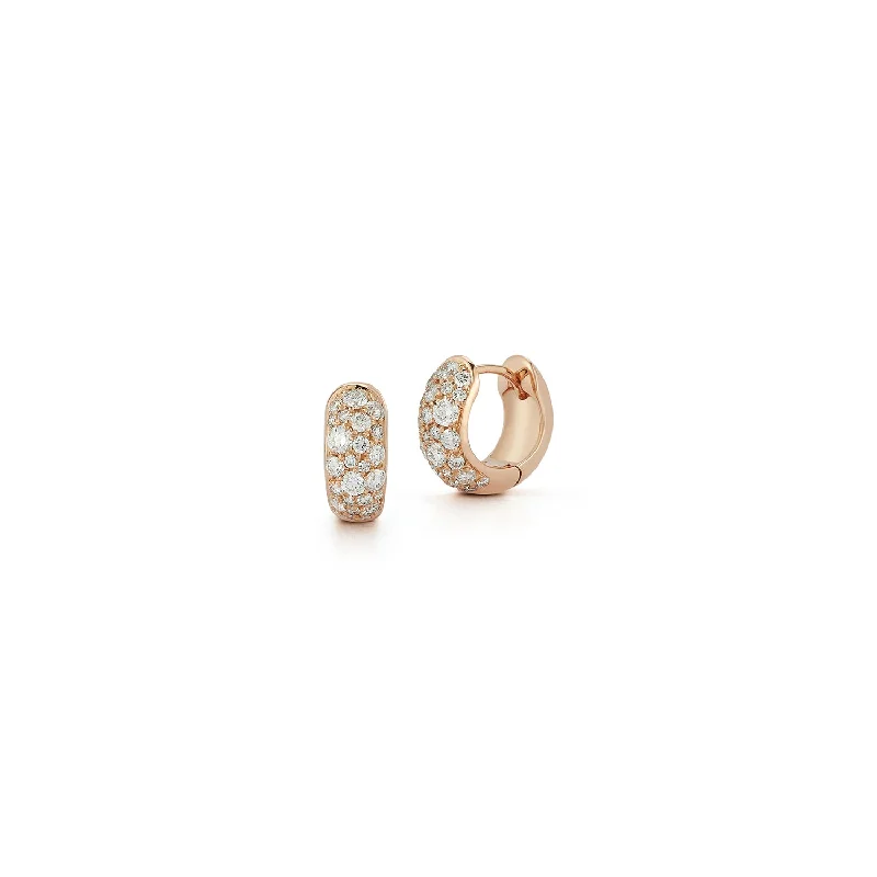 Limited-Stock Jewelry Clearance – Grab Your Favorites Now JULIAN 18K GOLD AND DIAMOND HUGGIES