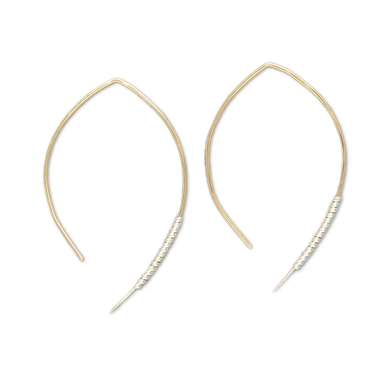 Celebrate Every Occasion With Sparkling Savings Wrapped Cleff Earrings  (E1087/E1088)