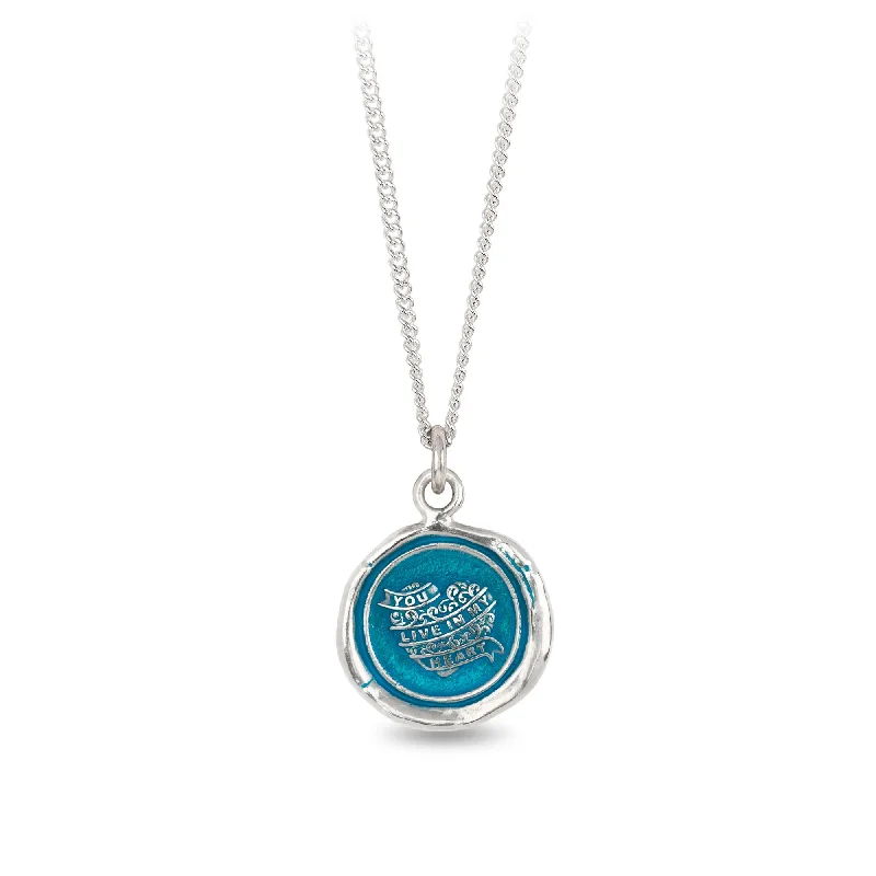 Exclusive Jewelry Sale – Shine For Less You Live In My Heart Talisman - Capri Blue Exclusive Jewelry Sale – Shine For Less You Live In My Heart Talisman - Capri Blue