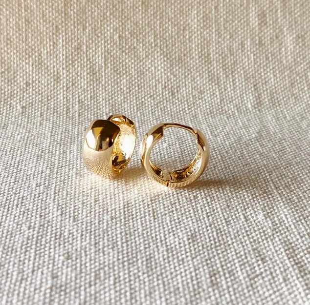 Unique Jewelry For Less – Shop The Sale Now Baby Chunky Gold Hoops