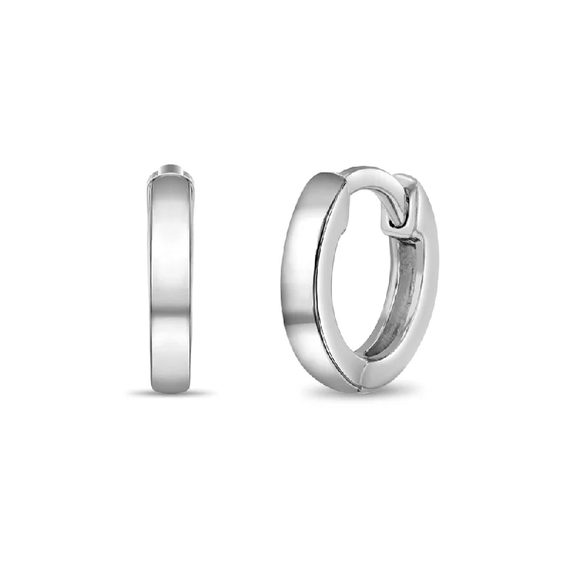 Once-A-Year Jewelry Deals – Shop Before They’Re Gone Classic 2mm Polished 7-11mm Baby / Toddler / Kids Earrings Hoop/Huggie - Sterling Silver