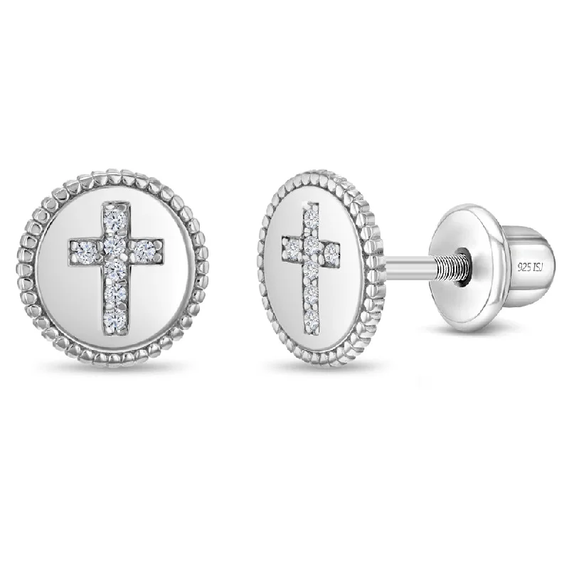 Exclusive Jewelry Offers – Sparkle For Less Glittering Grace Kids / Children's / Girls Earrings Screw Back - Sterling Silver Exclusive Jewelry Offers – Sparkle For Less Glittering Grace Kids / Children's / Girls Earrings Screw Back - Sterling Silver