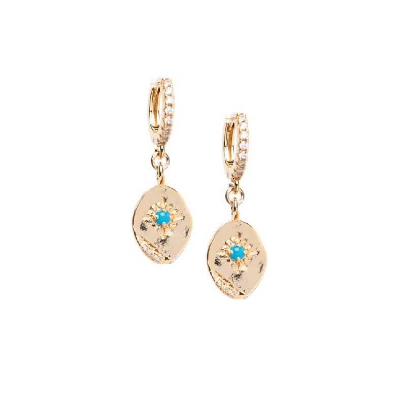 Jewelry Sale Bonanza – Grab Your Sparkle Now Inanna Turquoise Drop Earrings