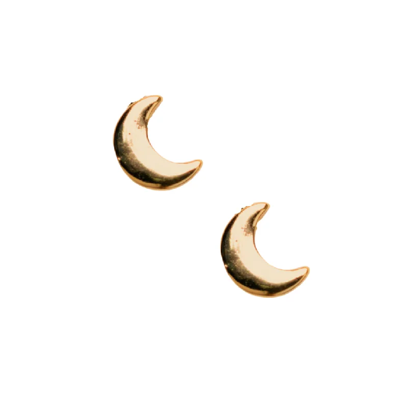 Sparkle On A Budget – Fine Jewelry For Less Moon Studs