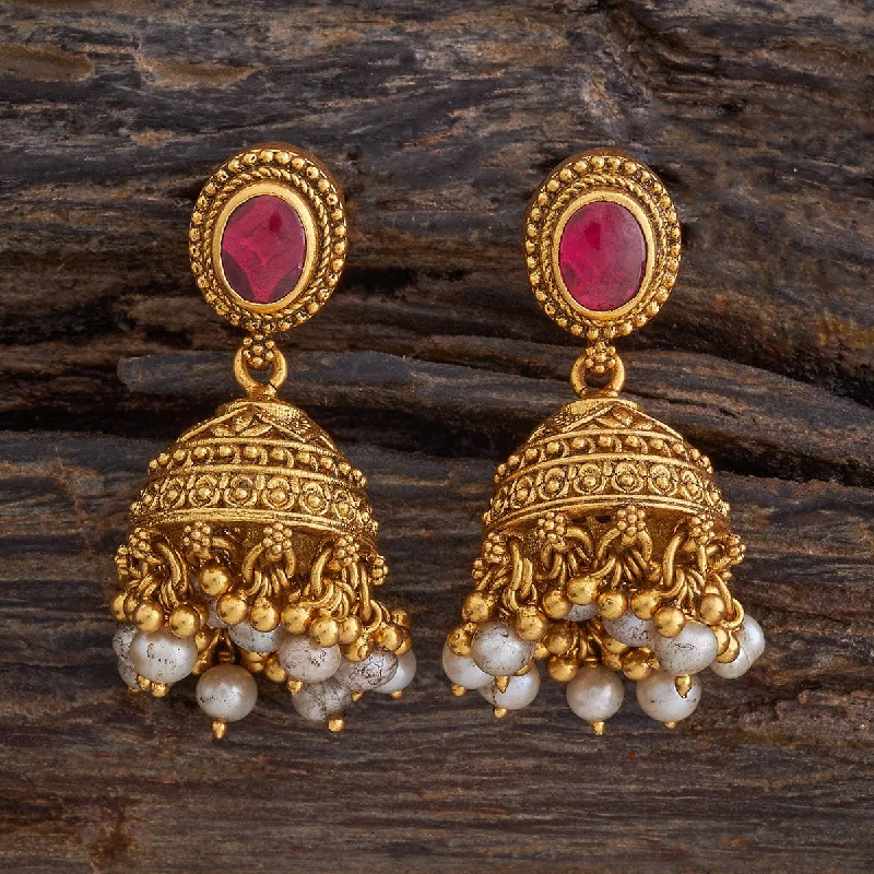 Limited-Time Offer On Elegant Jewelry Pieces Silver Temple Earring 177397