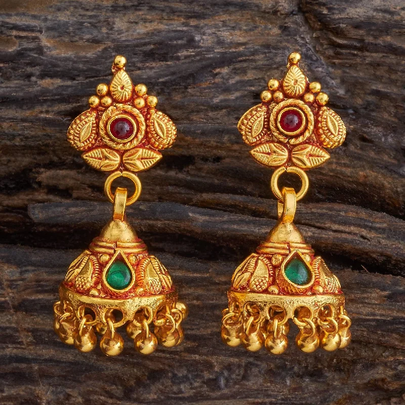 Limited-Time Offer On Elegant Jewelry Pieces Silver Temple Earring 177682