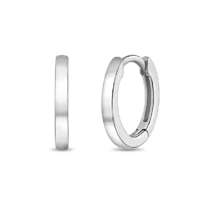 Special Offers On Handcrafted And Designer Jewelry Standard Huggie Hoop Earrings 9mm - Sterling Silver Special Offers On Handcrafted And Designer Jewelry Standard Huggie Hoop Earrings 9mm - Sterling Silver