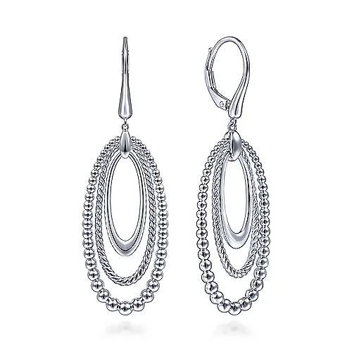 Dazzle With Discounts – Shop Jewelry On Sale SS 3 Oval Beaded Drop Earrings