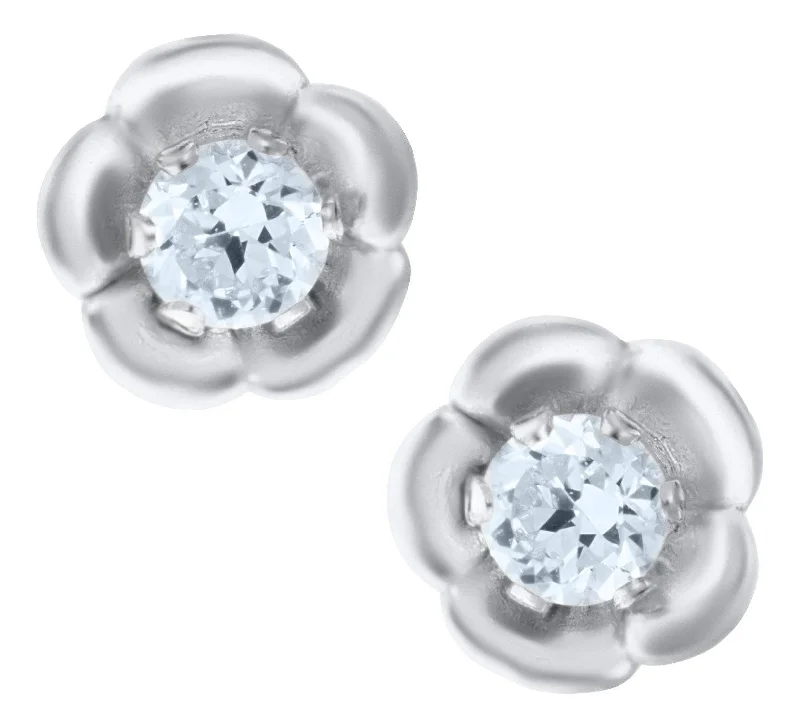 Buy More, Save More On Stunning Jewelry Pieces Sterling Silver Cubic Zirconia Flower Baby Studs Buy More, Save More On Stunning Jewelry Pieces Sterling Silver Cubic Zirconia Flower Baby Studs