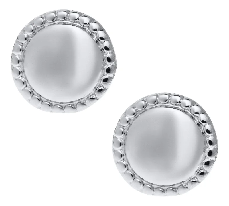 Stunning Statement Jewelry, Unbeatable Discounts Sterling Silver Disc Safety Baby Studs Stunning Statement Jewelry, Unbeatable Discounts Sterling Silver Disc Safety Baby Studs