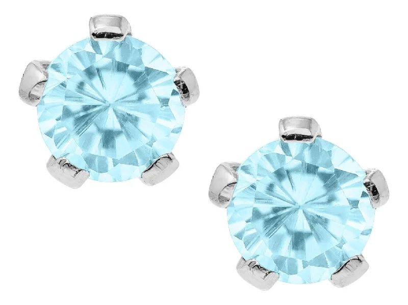 Jewelry Deals That Sparkle – Shop Today Sterling Silver Lab-Created Blue Zircon 3mm Round Baby Studs-December Jewelry Deals That Sparkle – Shop Today Sterling Silver Lab-Created Blue Zircon 3mm Round Baby Studs-December